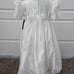 White Satin Toddler/Baby Girl Blessing/Baptism/Christening/Flower Girl Dress