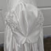 White Satin Toddler/Baby Girl Blessing/Baptism/Christening/Flower Girl Dress
