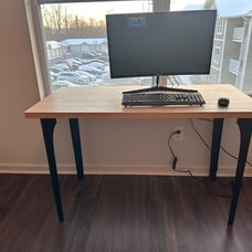 Home Office Computer Desk 35.4 inch gaming Desk, Modern and Minimalist