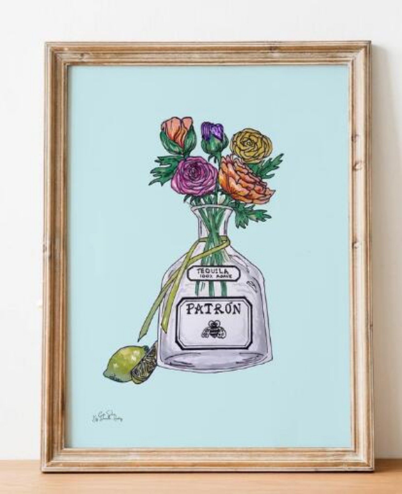 Wall Art Print, Floral Wall Art