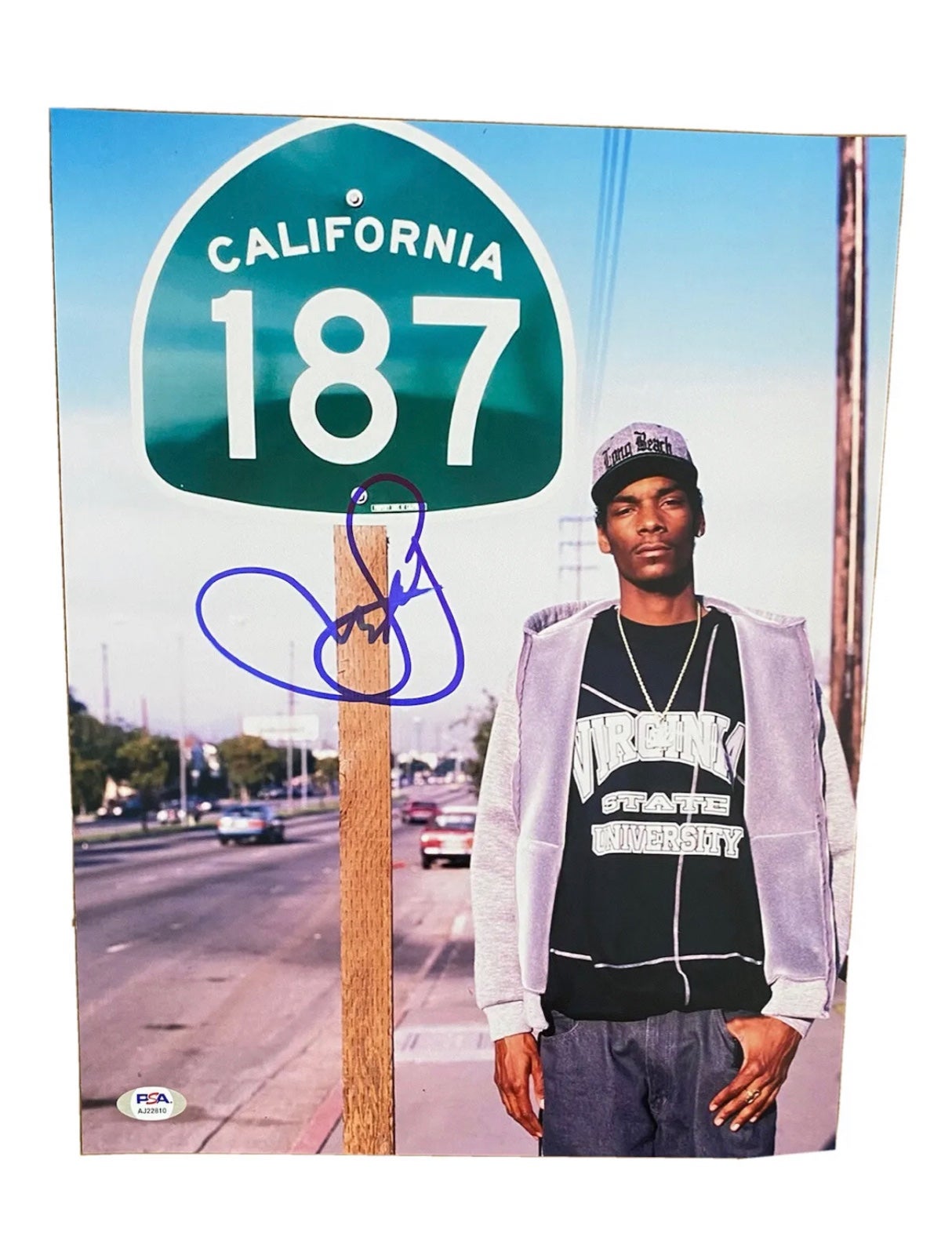SNOOP DOGG (Rapper & Hip Hop) signed autographed 11x14 photo PSA COA