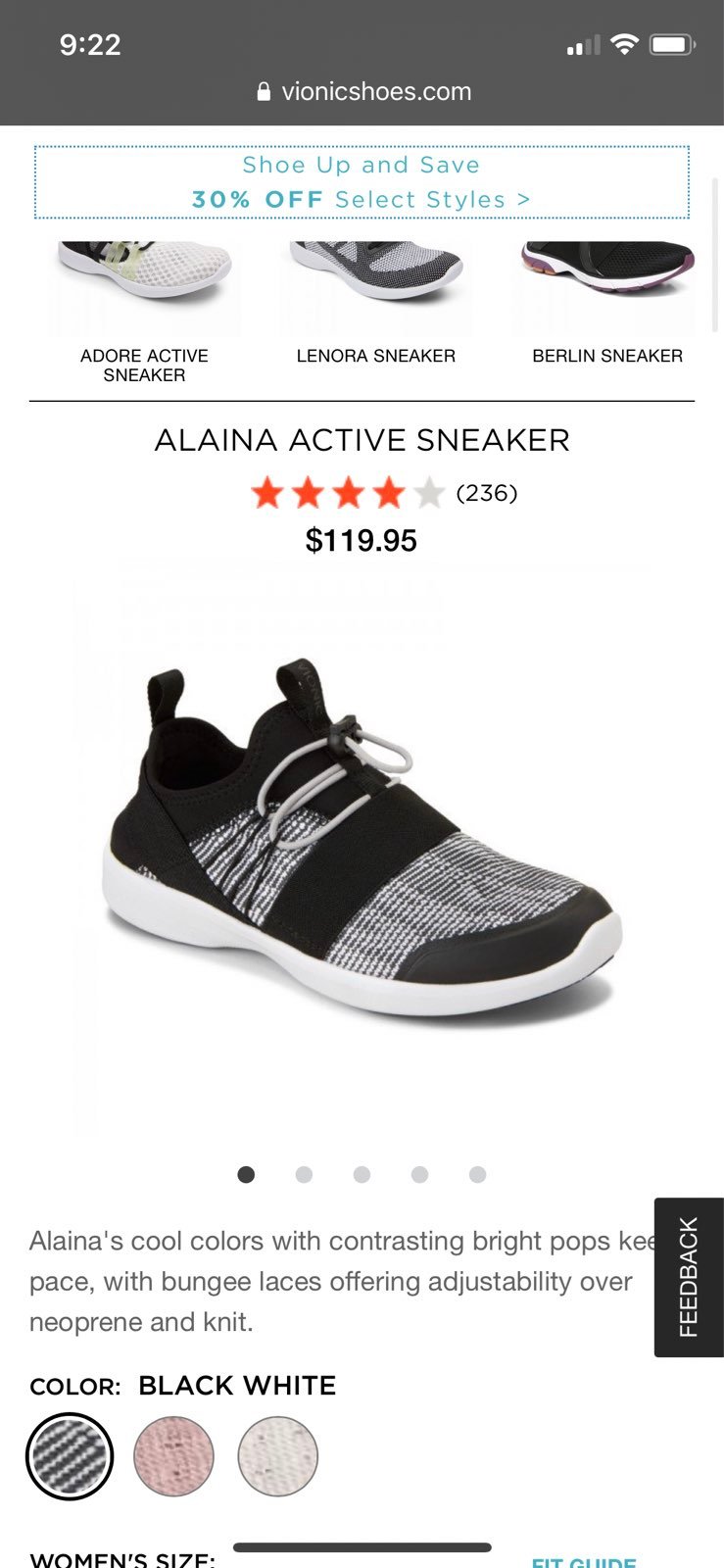 Vivonic Alaina Shoe