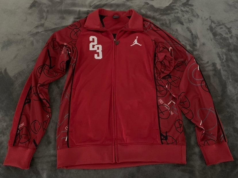 Jordan 1 Track Jacket Red Vintage Rare
