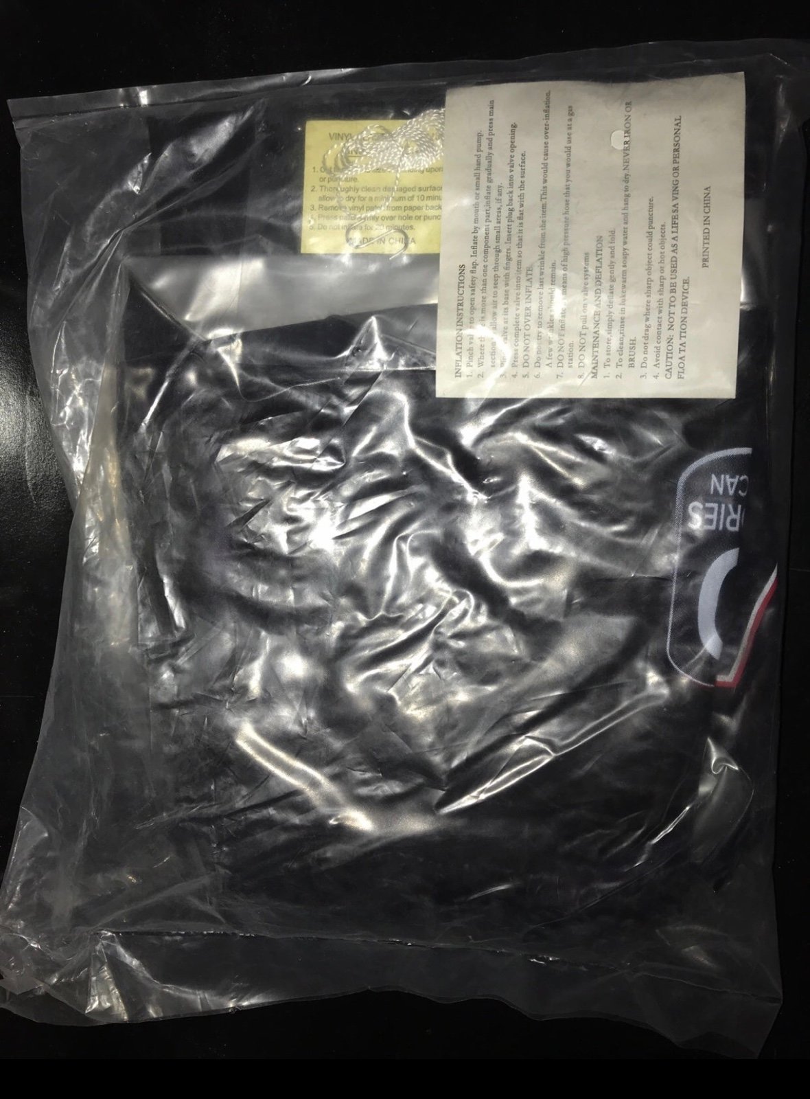 Venom 3’ inflatable g fuel black ooze RARE brand new