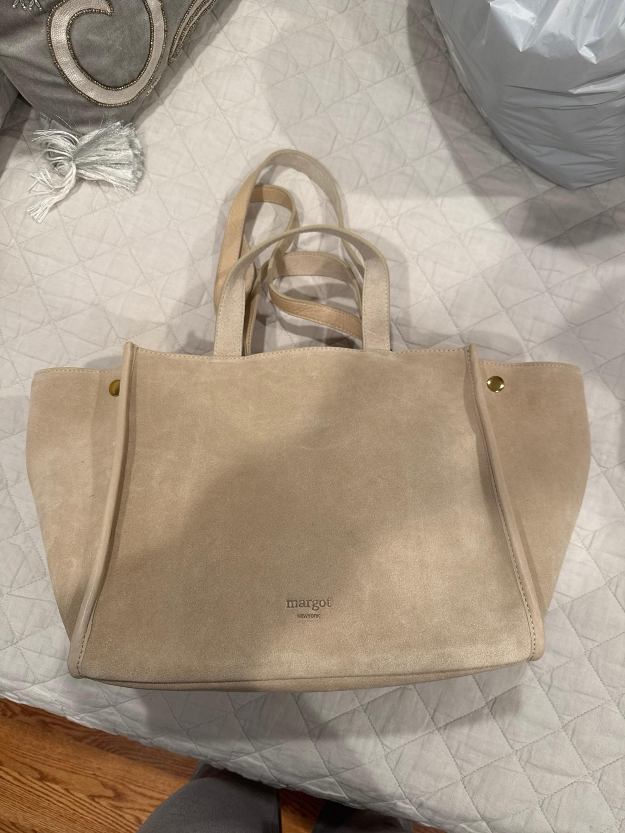 BRAND NEW MARGOT TOTE BEIGE JAMEE DBL HANDLE TOTE