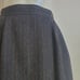 Vintage 80's Peabody House Gray Pinstripe Skirt