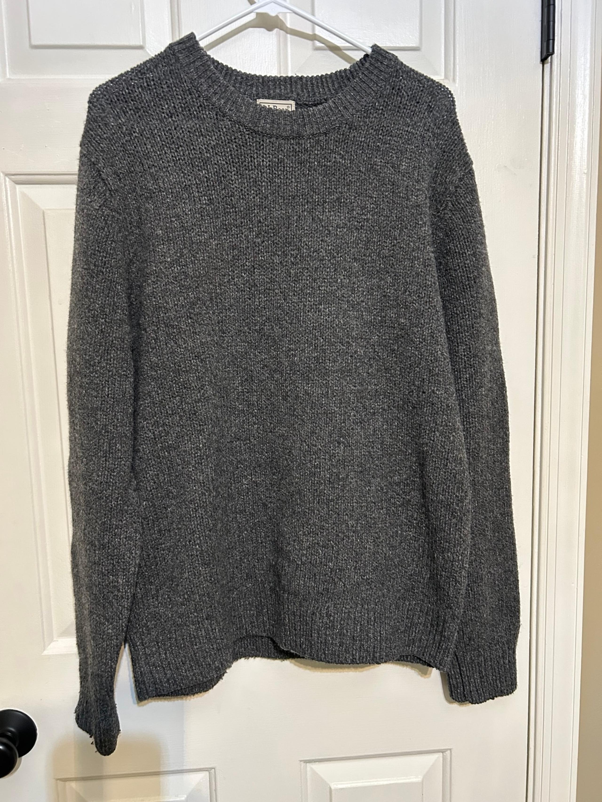 L. L. Bean lambswool sweater men’s medium