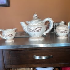 Coca Cola tea set