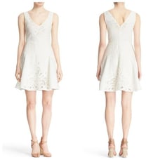 Joie Suzanna Lace Fit & Flare Dress