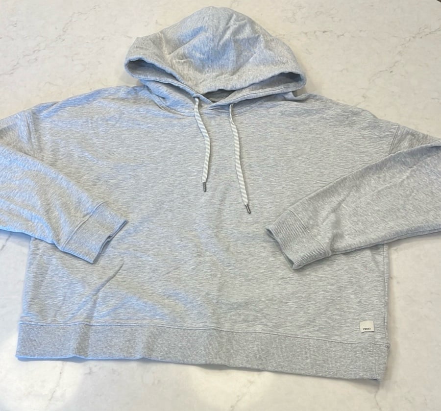 Vuori Womens Restore Hoodie Gray Size XL