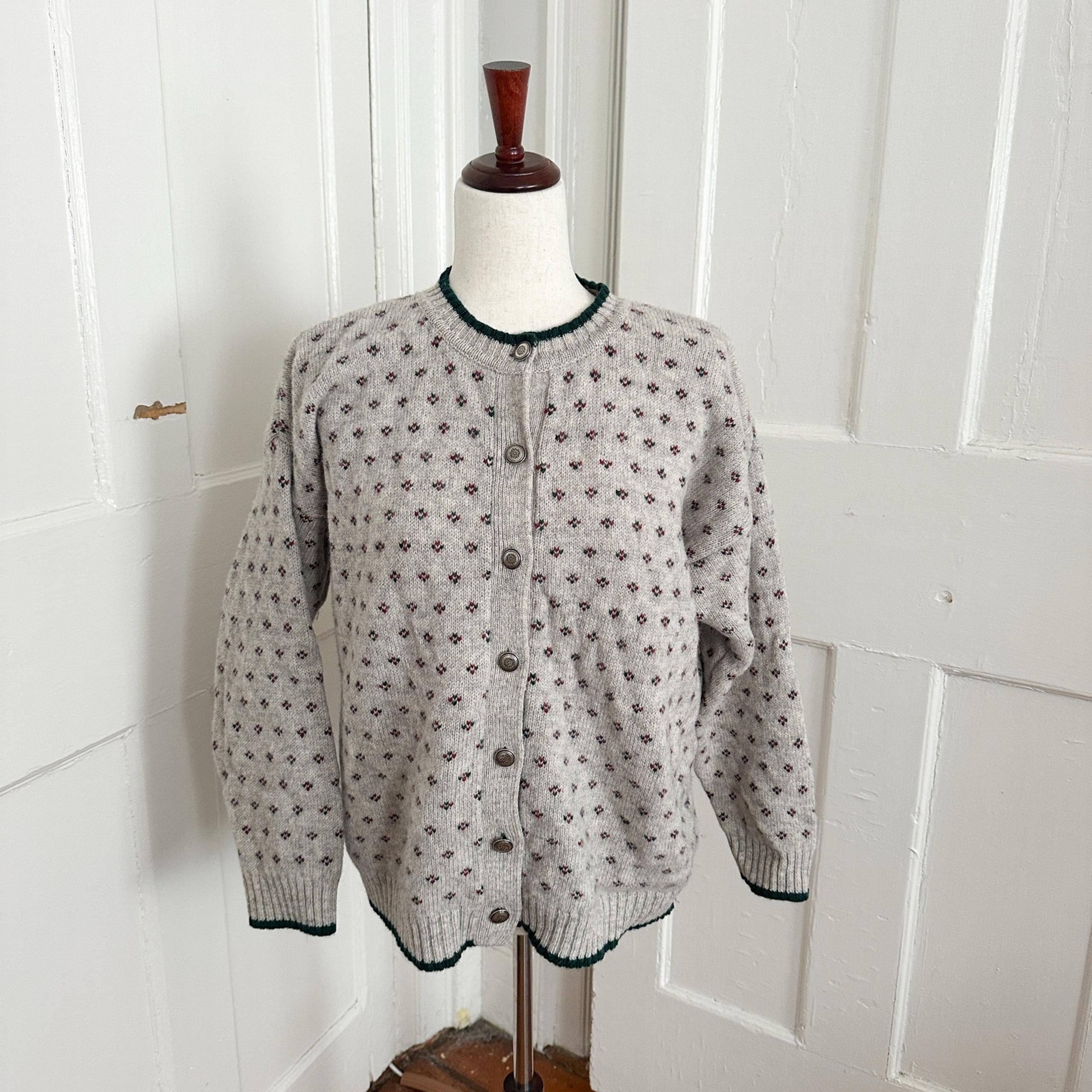 Eddie Bauer Wool Cardigan Size L