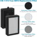 LV-H128 Replacement Filter Compatible with LEVOIT 4 Pack