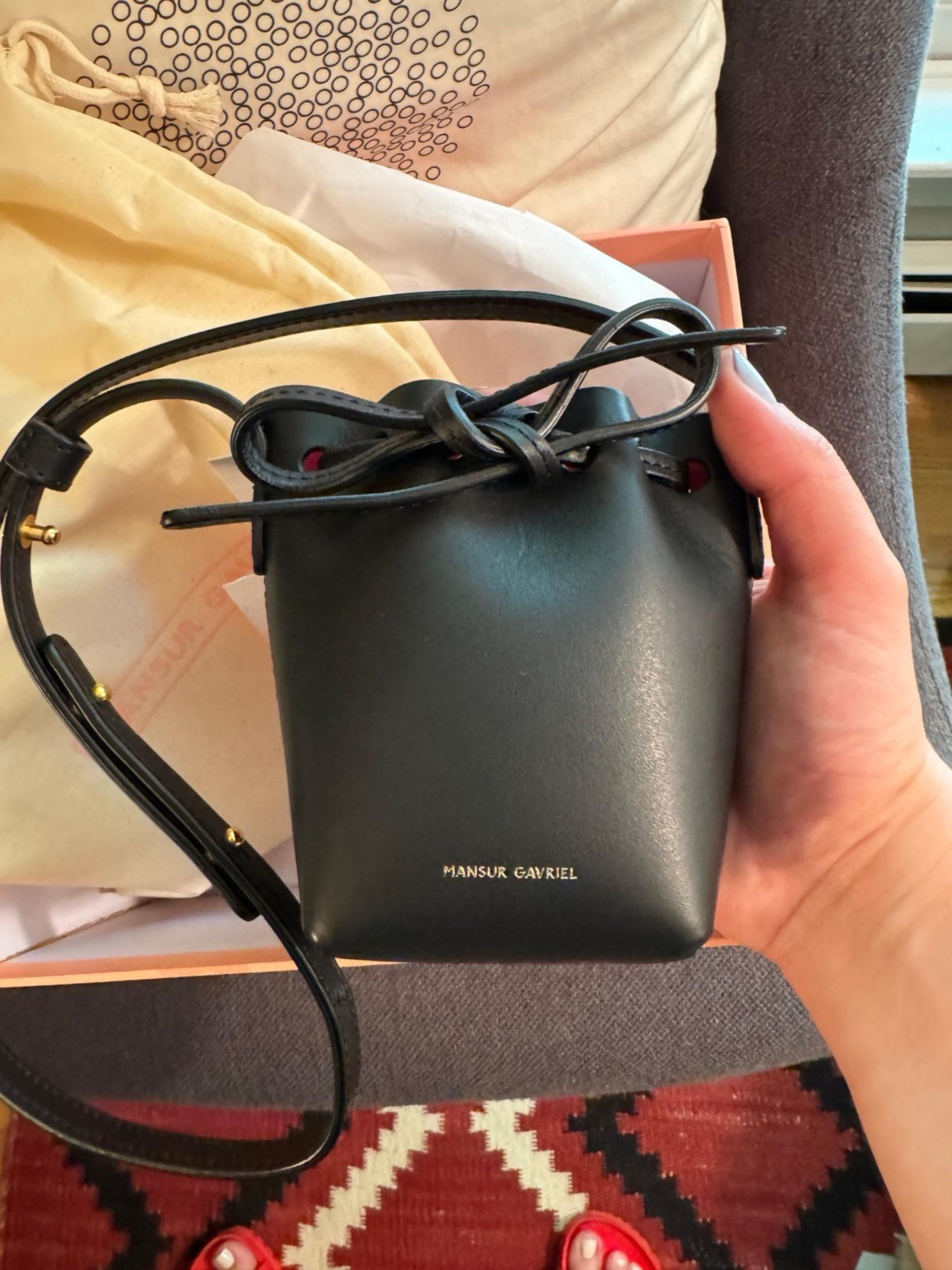 Baby Mansur Gavriel bucket bag. NWT.