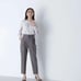 Natural Beauty Basic Dry Shark Skin Tapered Pants