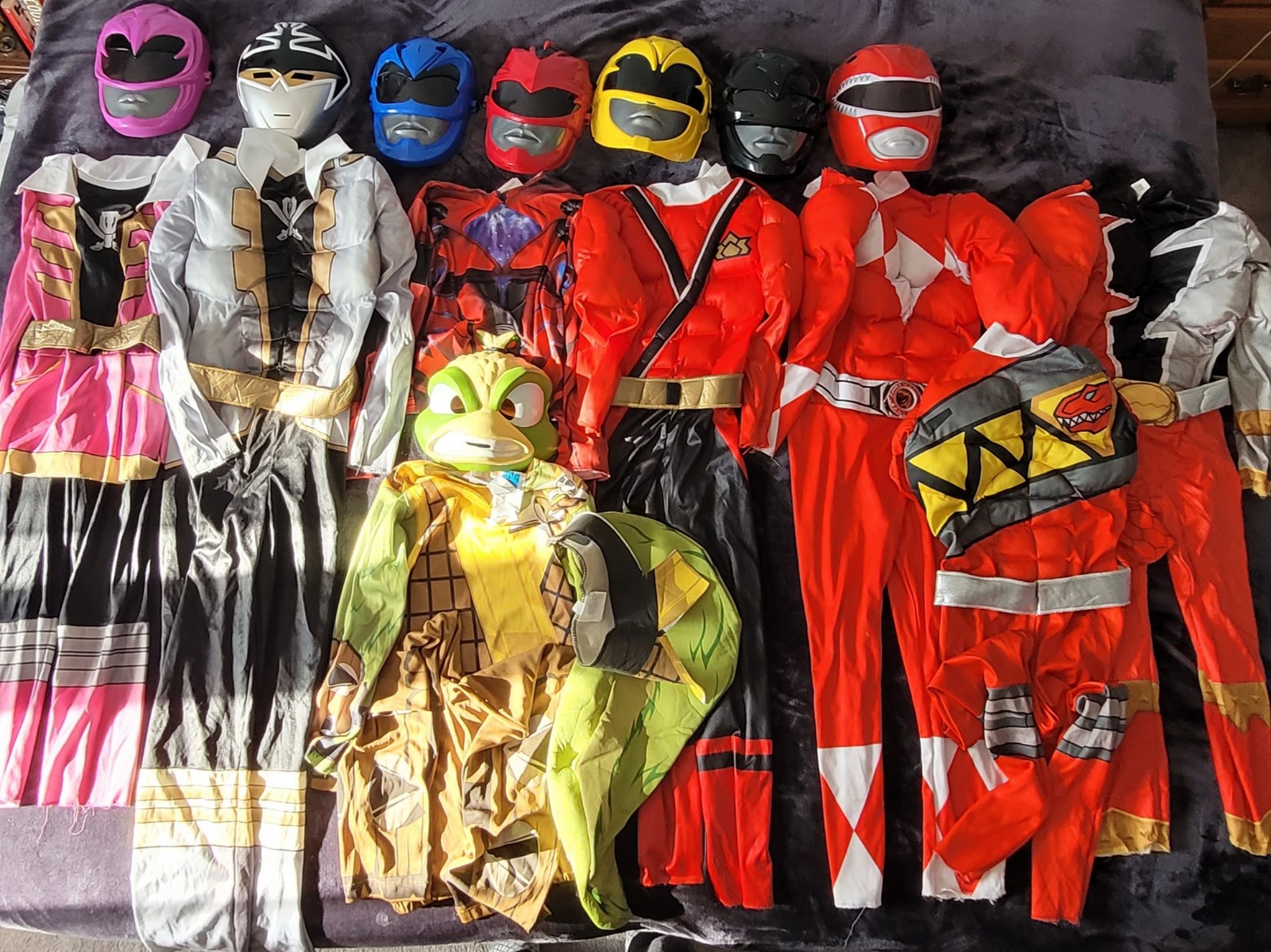 Huge Power Rangers Costume Lot