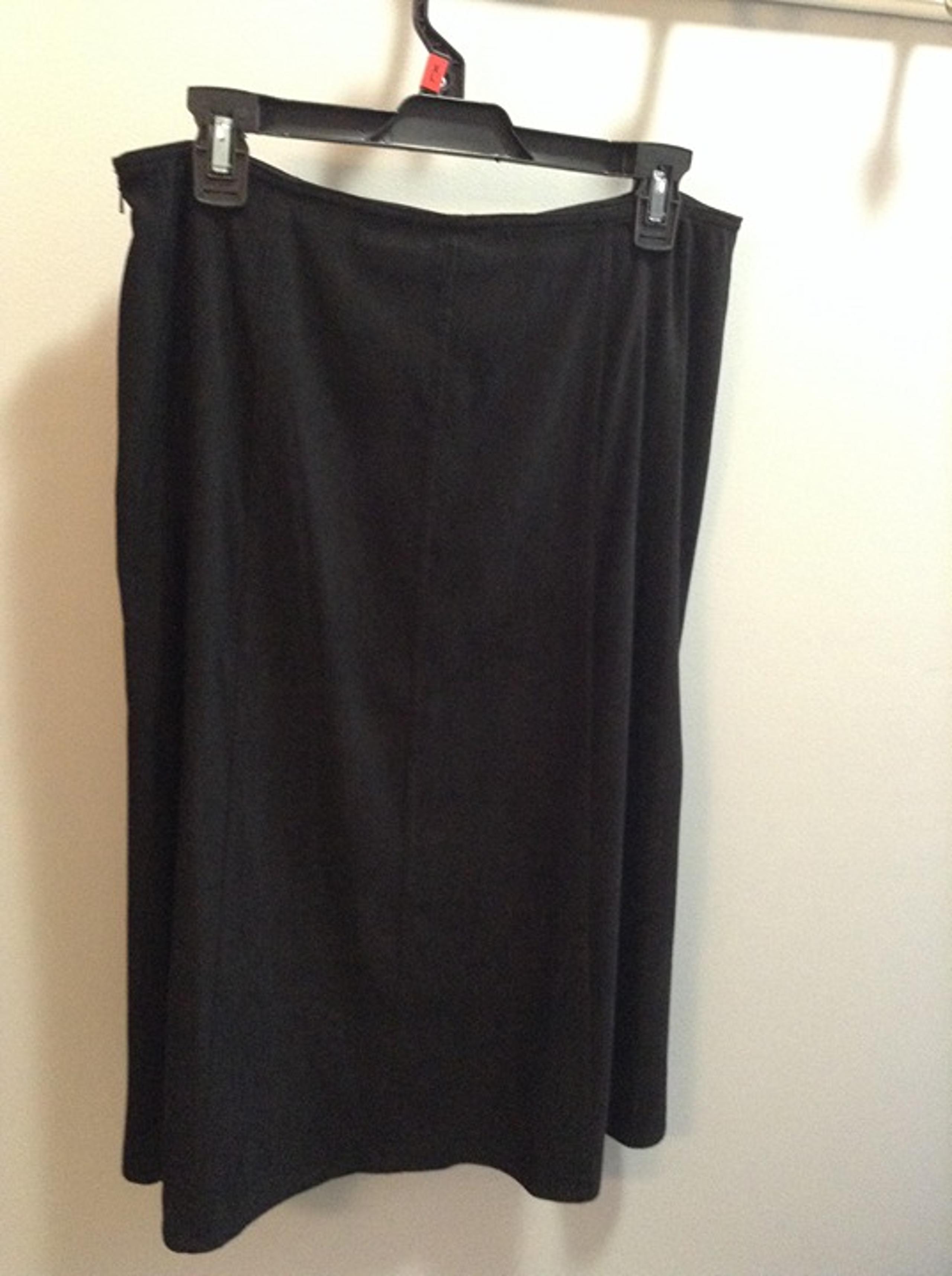 Black Orvis a-line skirt size 12