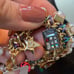 Betsey Johnson, NWT, teacher bracelet with pearls and charms