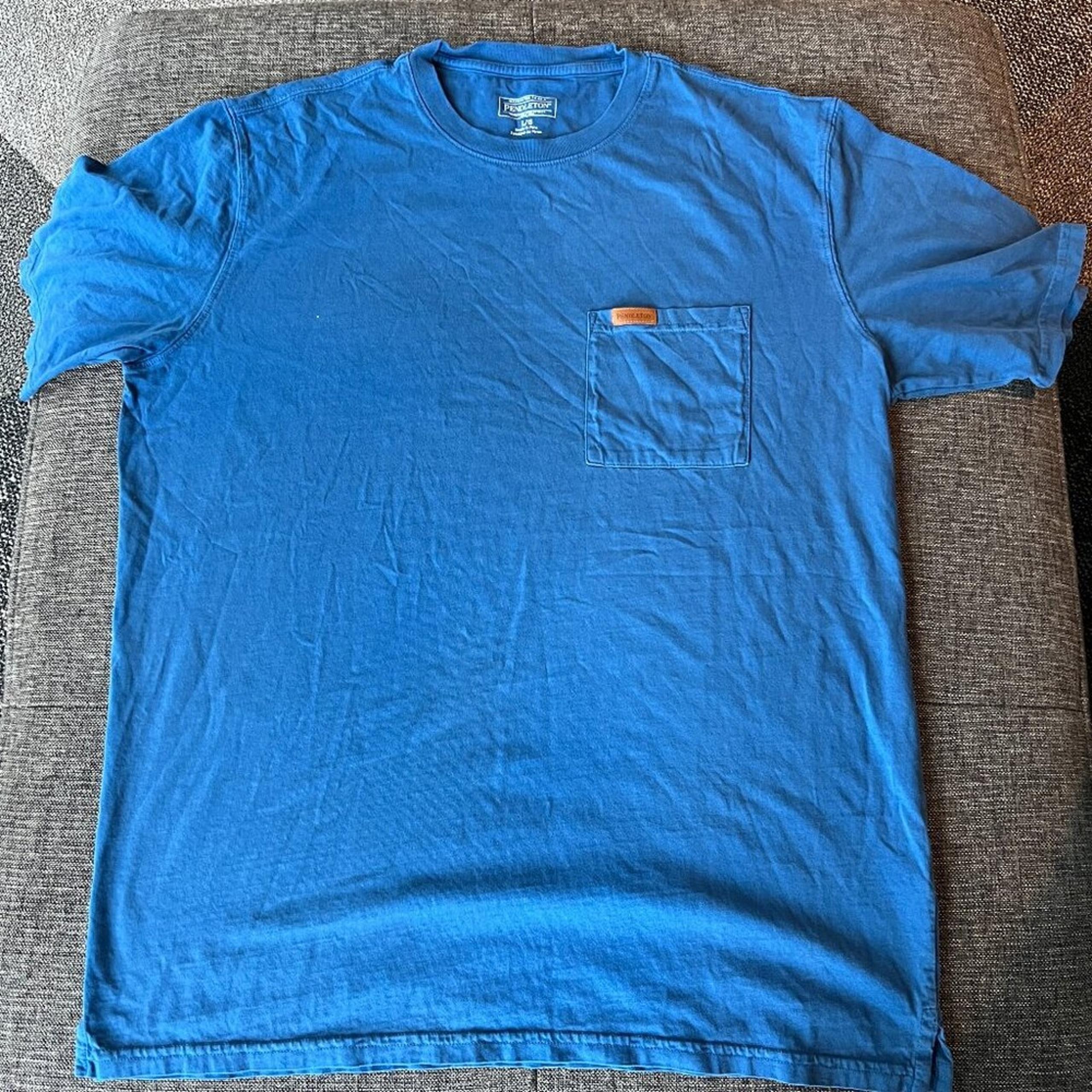 Pendleton Men's Large Short Sleeve Pocket T-Shirt