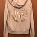 Vs PINK bling sherpa hoodie