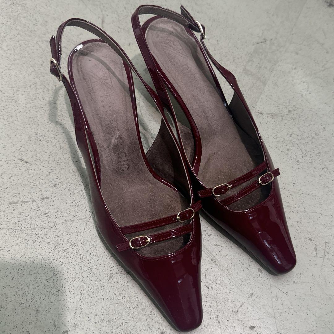 【数量限定】 HAENGNAE 24AW KISHIMEN STRAP MULE Mules 靴