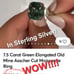 CERTIFIED VVSI 5.05CT. Round Off-White Diamond Accented HALO Ring! WOW!!!!!
