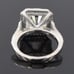CERTIFIED VVSI 5.05CT. Round Off-White Diamond Accented HALO Ring! WOW!!!!!