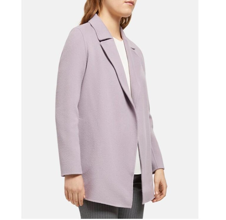 Theory Open Front in Double Face Wool store Cashmere Coat