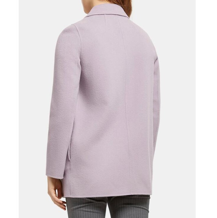 Theory Open Front in Double Face Wool store Cashmere Coat