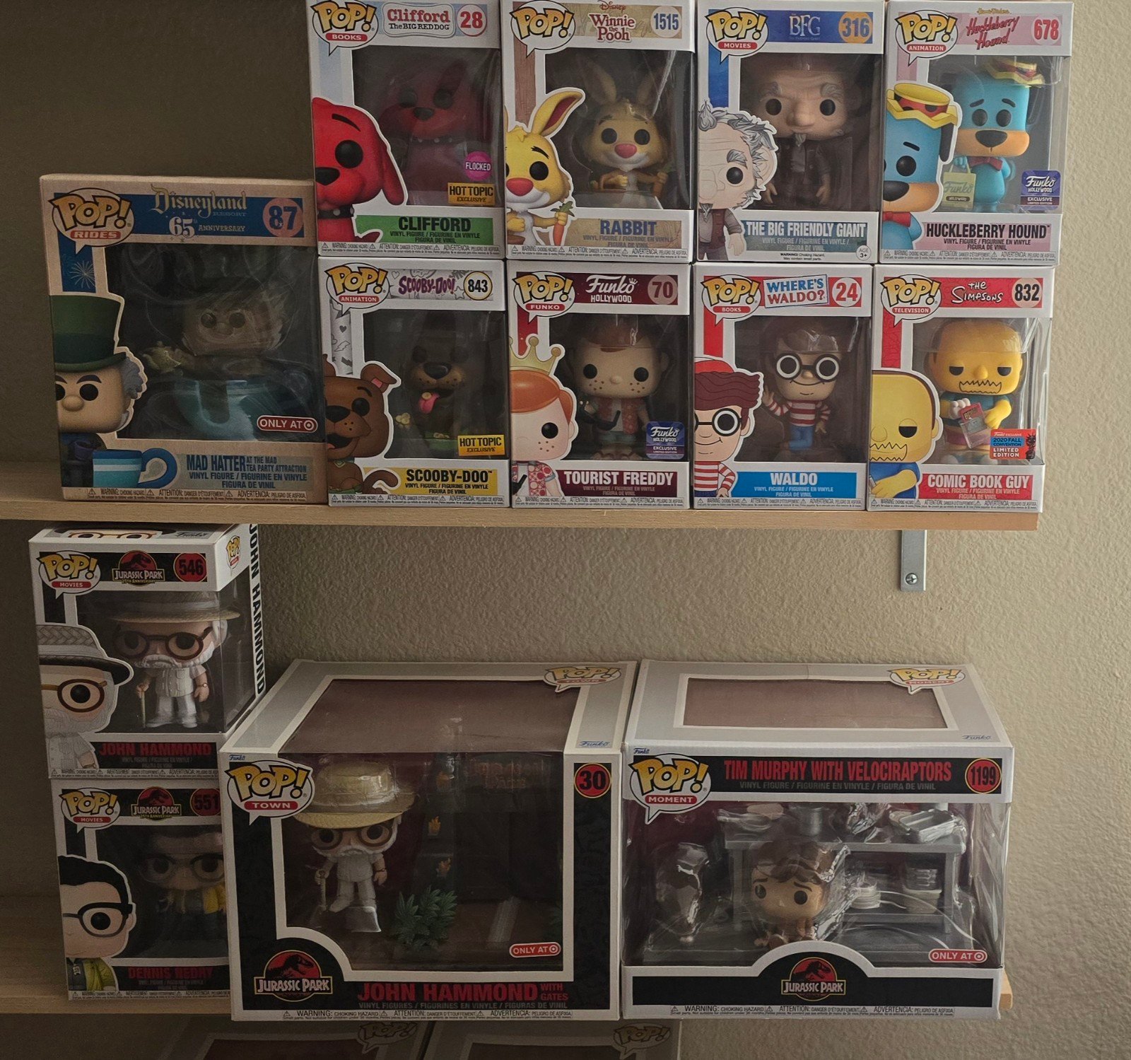 Funko pop assortment prices in the description