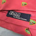 Polo Ralph Lauren Silk Deer Crown Crest Repp Tie Burgundy Silk Necktie Italy