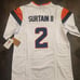 Patrick Surtain II Denver Broncos 2024 White Away Jersey #2 Size 3XL