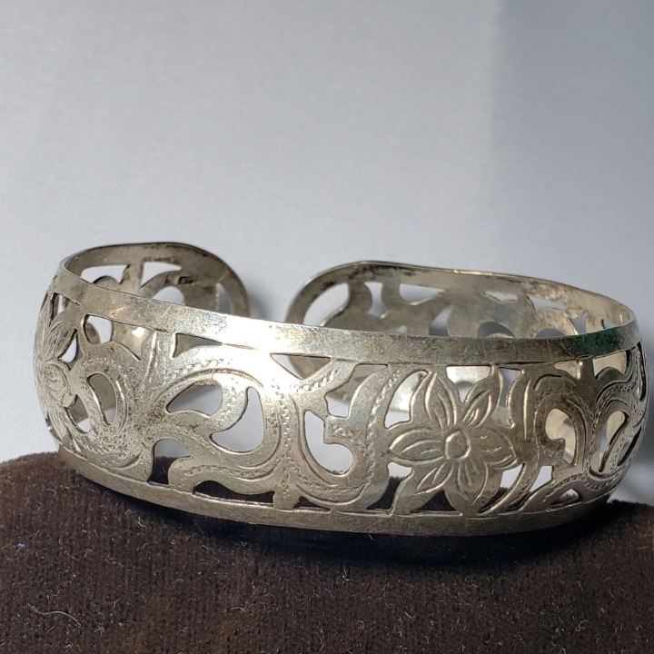 Vintage Sterling Cuff Bracelet