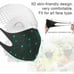 100 pack family mask washable hand made