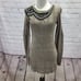 Gianni Bini Beaded Knitted sweater dress