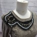 Gianni Bini Beaded Knitted sweater dress