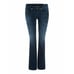 DIESEL Women's Blue Louvboot 0845S Slim Bootcut Low Waist Jeans 198 NG8
