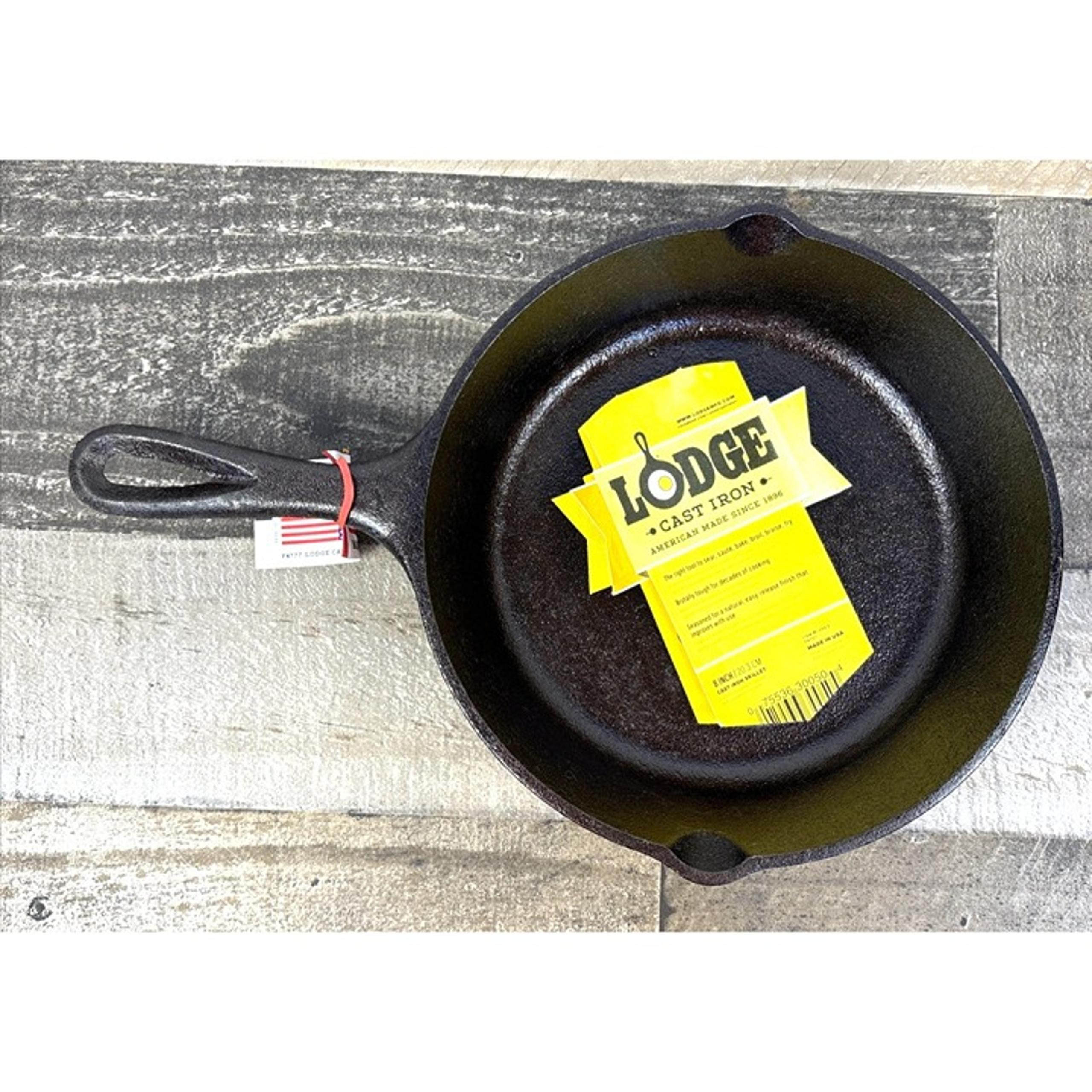 Lodge Cast Iron Skillet 20cm/8-inch L5SK3 NWT T402