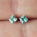 10K Gold Topaz Earrings