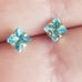 10K Gold Topaz Earrings