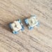 10K Gold Topaz Earrings
