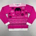 Barstool Sports Pink Whitney Sweater Unisex Adult Small Pullover Vodka Hockey