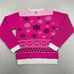 Barstool Sports Pink Whitney Sweater Unisex Adult Small Pullover Vodka Hockey
