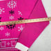 Barstool Sports Pink Whitney Sweater Unisex Adult Small Pullover Vodka Hockey
