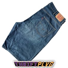 Y2K Levi’s Strauss & Co Skater 569 Grunge Baggy Wide Leg Jorts Jean Shorts