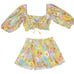 Show Me Your Mumu Jenna Top Swing Skirt Groovy Blooms Set Floral Plus Size XXL