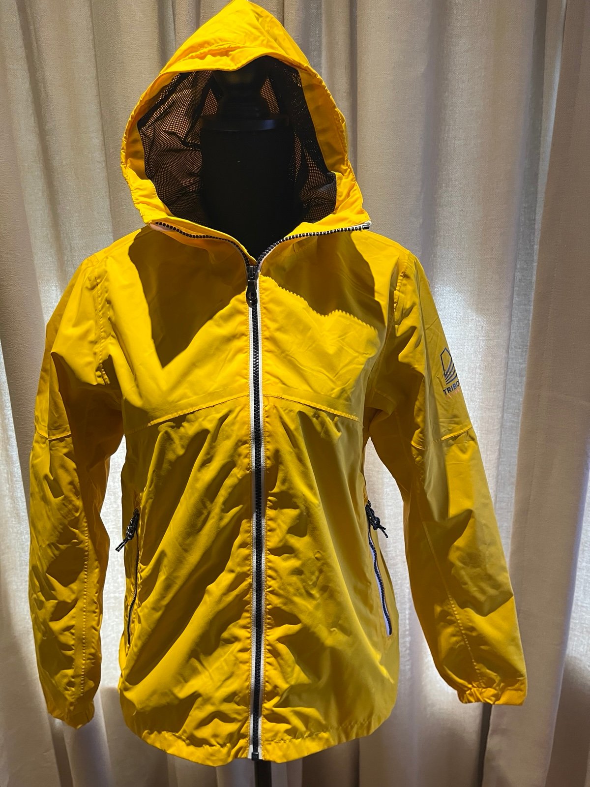 TRIBORD Adventure Sailing 100 Hooded Rain Jacket US 12-13 Years 59-63in