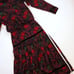 Vintage 1980's Richard Warren Floral Paisley Wool Dress - 4