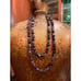 Chunky and Long Amethyst Necklace