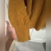 Wonderly Indian Gold Mock Neck Oversized Lightweight Sweater Size 2X Fall Cozy