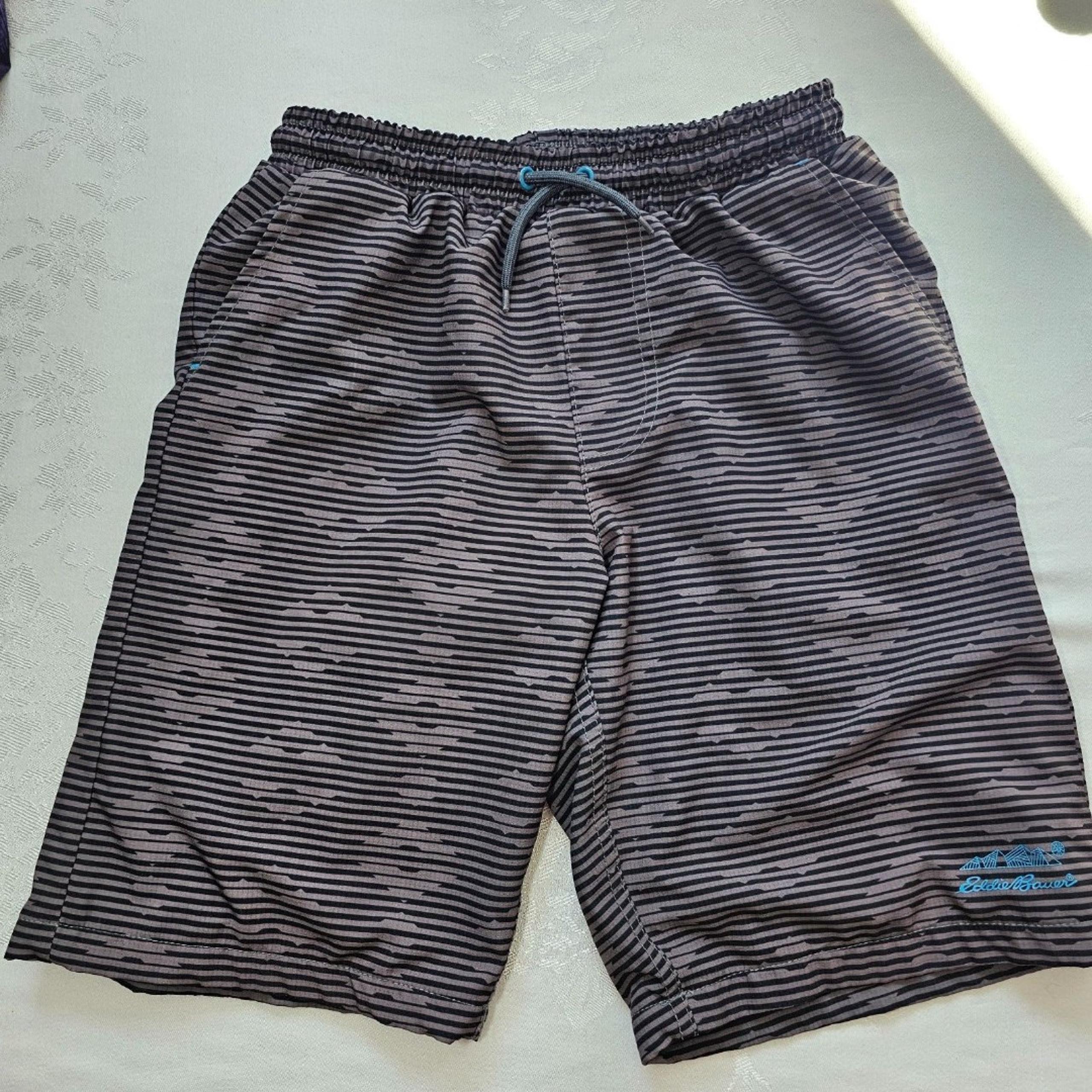 Eddie Bauer Outdoor Boys Shorts w 3 Pockets and Drawstring Waist sz 10/12